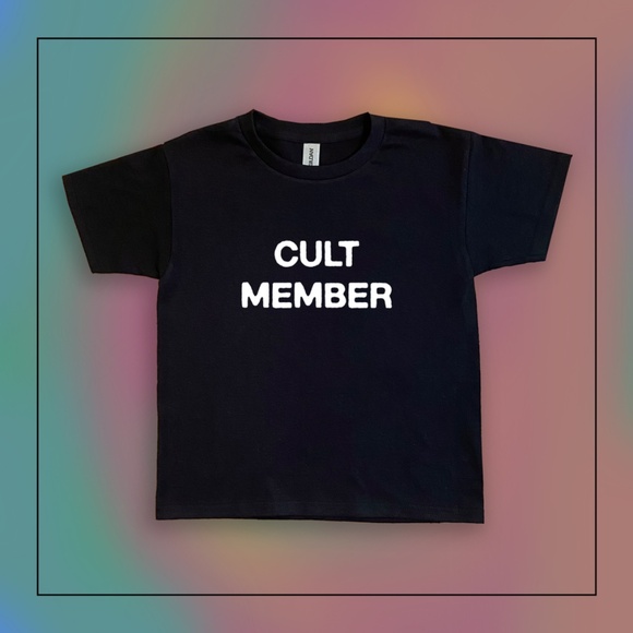 CULT MEMBER T Shirt, Y2K Aesthetic, Funny Shirt - Picture 7 of 9